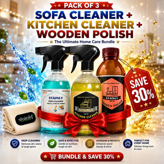 Pack of 3 - Sofa, Wood & Kitchen Cleaner 500ml