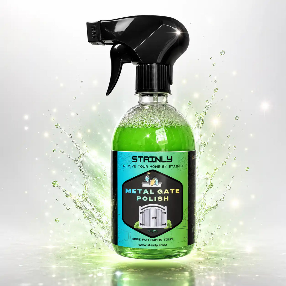 Pack of 2 - Metal Gate Polish & Sofa Cleaner 500ml