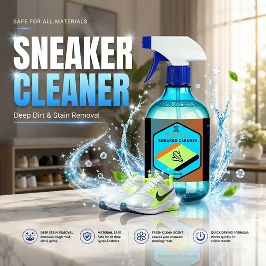 Sneaker Cleaner 500ml Big Bottle - Free Delivery