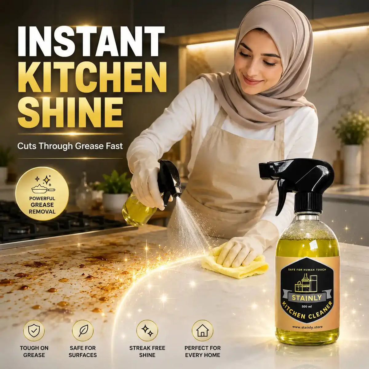 Kitchen Cleaner for All Surfaces