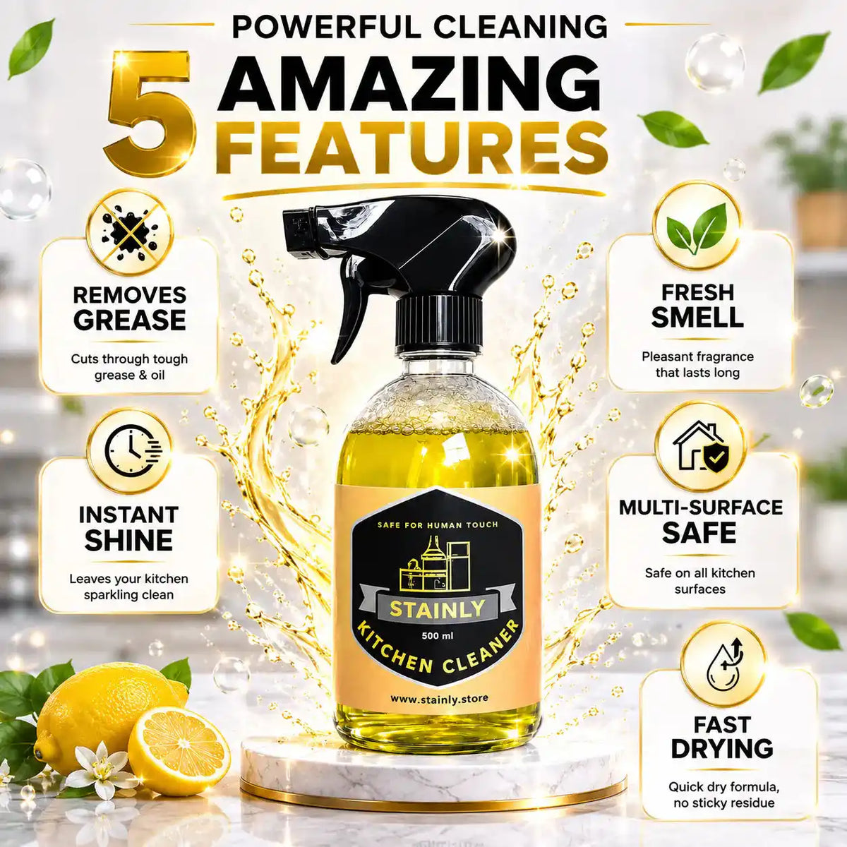 Kitchen Cleaner for All Surfaces