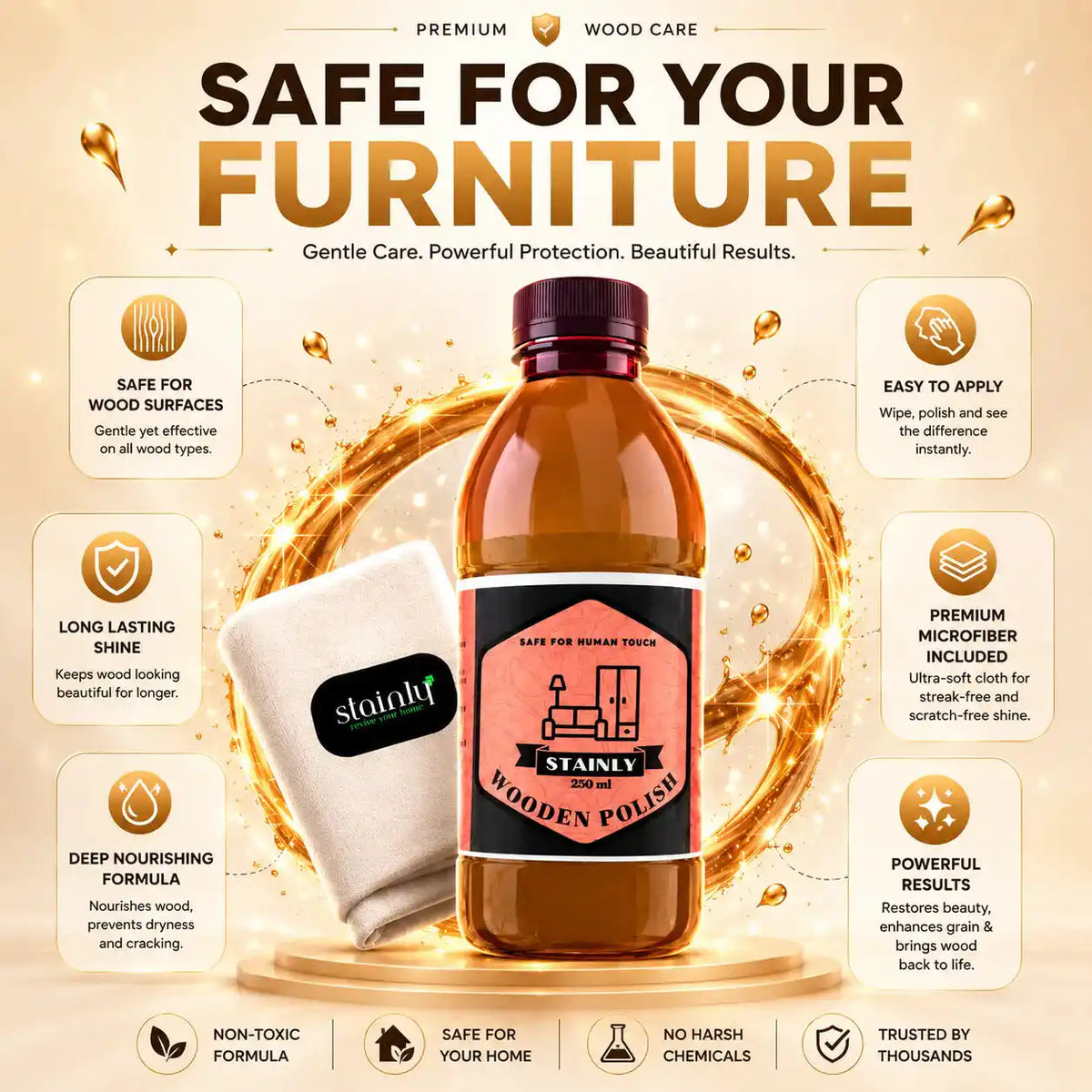 Wood Polish & Restorer 250/500ml