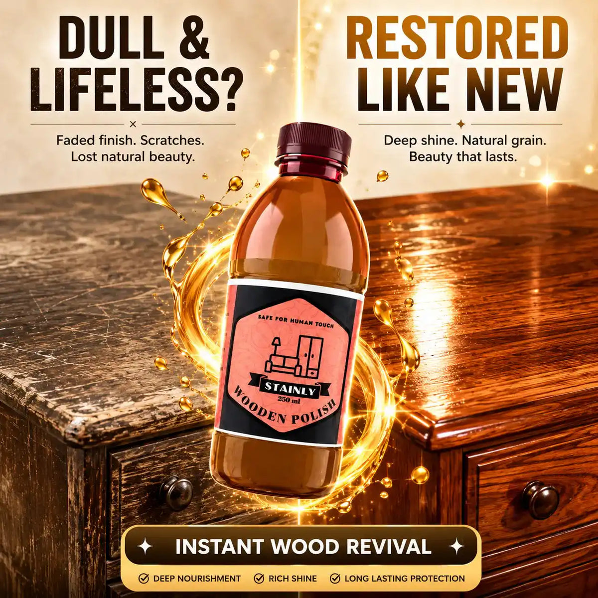 Wood Polish & Restorer 250/500ml