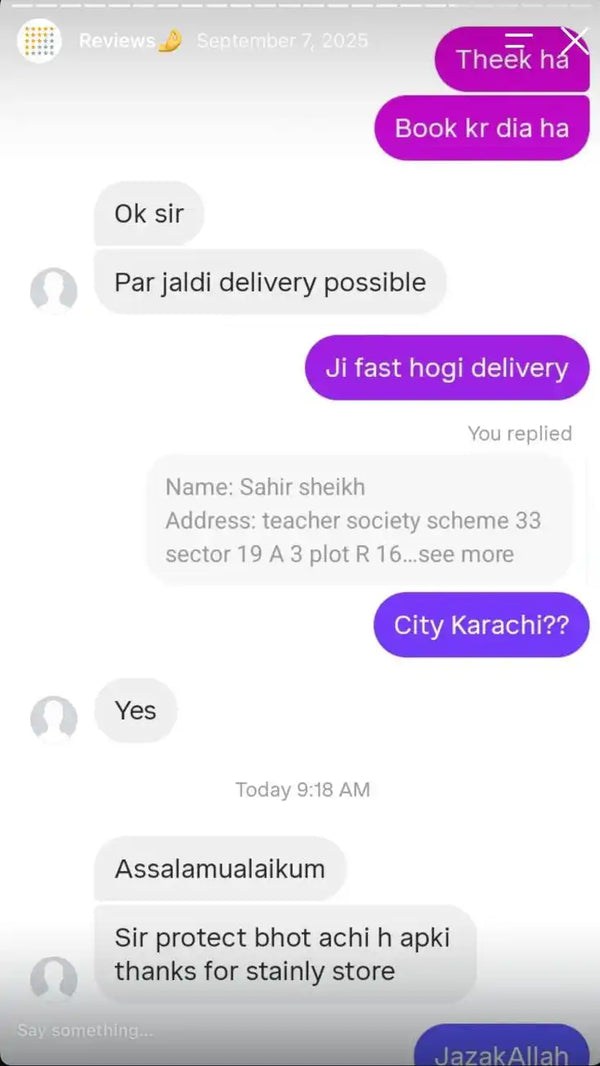 Customer review 3