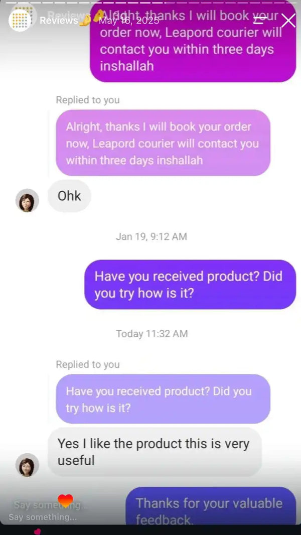 Customer review 2