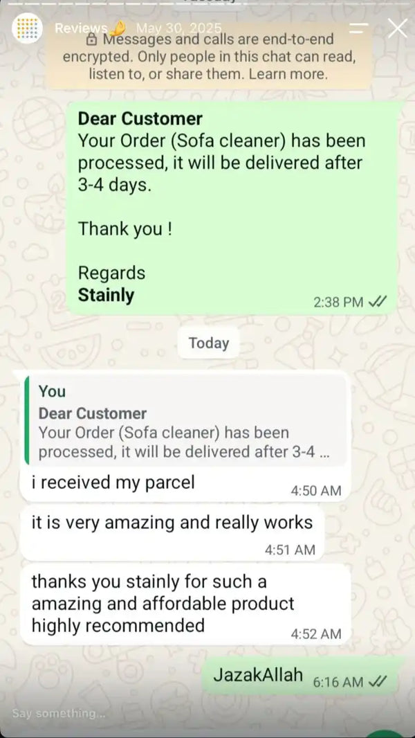 Customer review 10