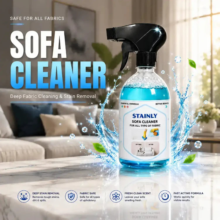 Sofa Cleaner Spray in Pakistan - Fabric Stain Remover for Sofa & Carpet | Stainly